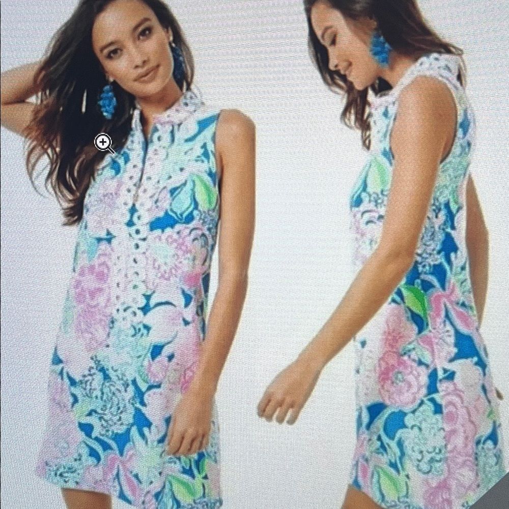 New! Lilly Pulitzer Jane Shift‎ Dress -Peony for your thoughts- Size 2 NWT